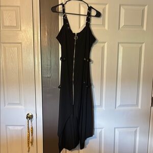 Rocker Chic Black Dress